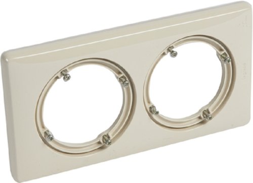 Рамка универсальная Legrand Celiane 2-м. IP44 слоновая кость картинка